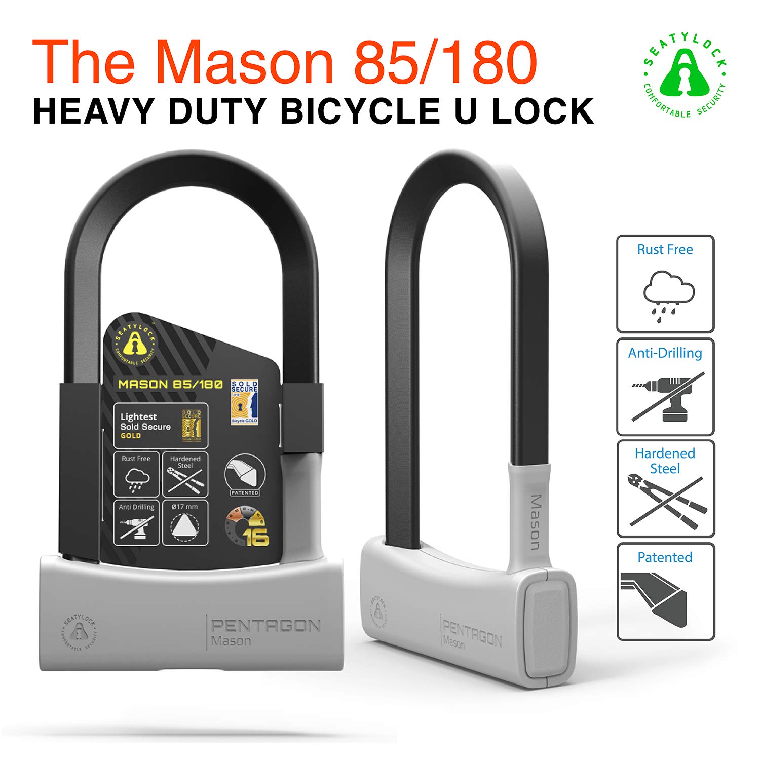 lightest sold secure gold lock