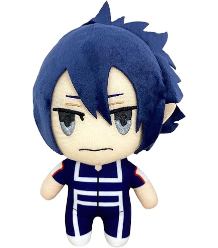 Great Eastern - Peluche Ufficiale My Hero Academia: Tenya Iida In Costume Eroico, 20 Cm