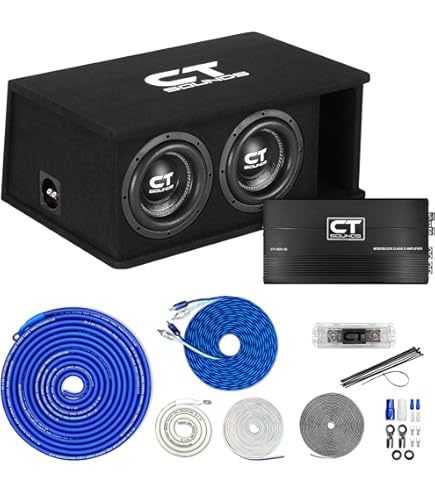 CT Sounds Single 8"" 800 W Geladene Tropo-Serie Subwoofer-Box - TROPO-1X8D2