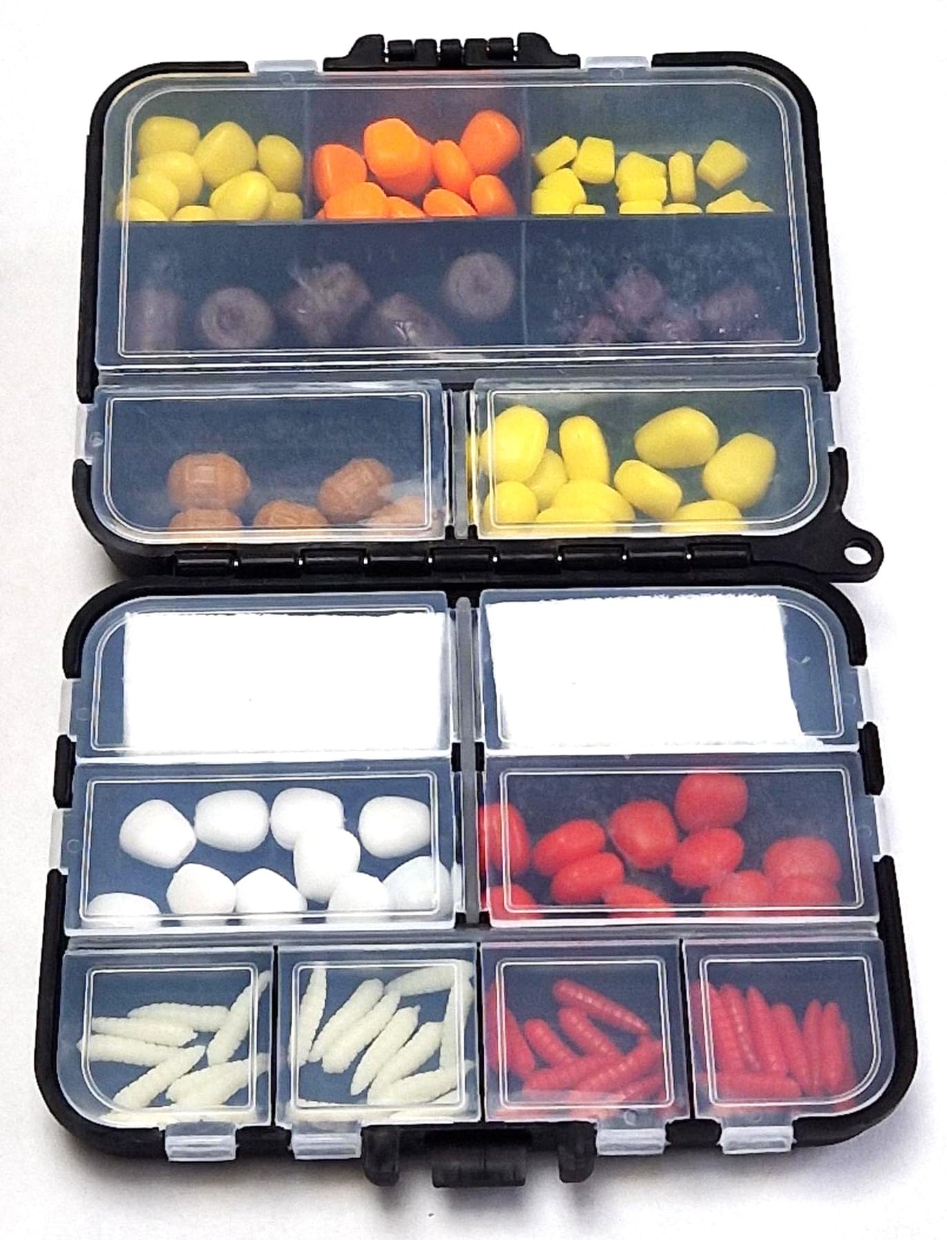 imitation Fake Bait Artificial Pop Up Sweetcorn carp fishing Selection Tackle Box Set Type 3