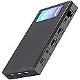 MeLE Quieter4C Fanless Mini PC 8GB RAM 256GB Storage Micro PC Twin Lake N150(up to 3.6GHz) USB-C 2 X HDMI 4K@60 Triple Display Small Form Factor Desktop Computers with VESA Mount for Home/Office