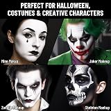 BOBISUKA Halloween SFX Makeup Black White Face Body Paint 70g Each view 3