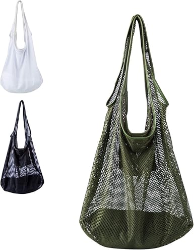 mesh shoulder bag