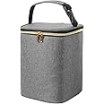 Teamoy Breastmilk Cooler Bag, Baby Bottles Bag for up to 4 Large 9 Ounce Bottles, Perfect for Nursing Mom Back to Work, (Bag 