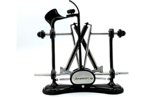 WARTHOG SHARPENERS Warthog V-Sharp A4 Knife Sharpener, Professional Sharpener, Ideal for Home Cooks, Chefs, Fishermen, Hunters, 325 Grit Diamond Rods with Adjustable Angles, Metal Frame Construction, Black