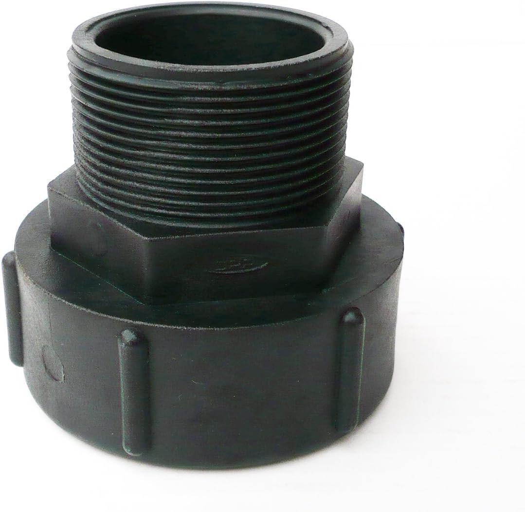 Farm & Field Hardware Adaptador de IBC. Convierte 75 mm S75 X 6 Grueso