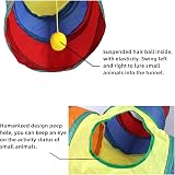 Sanvp san Cat Tunnel Rabbit Foldable 3-Way Tube Indoor Small Animal Toy view 4