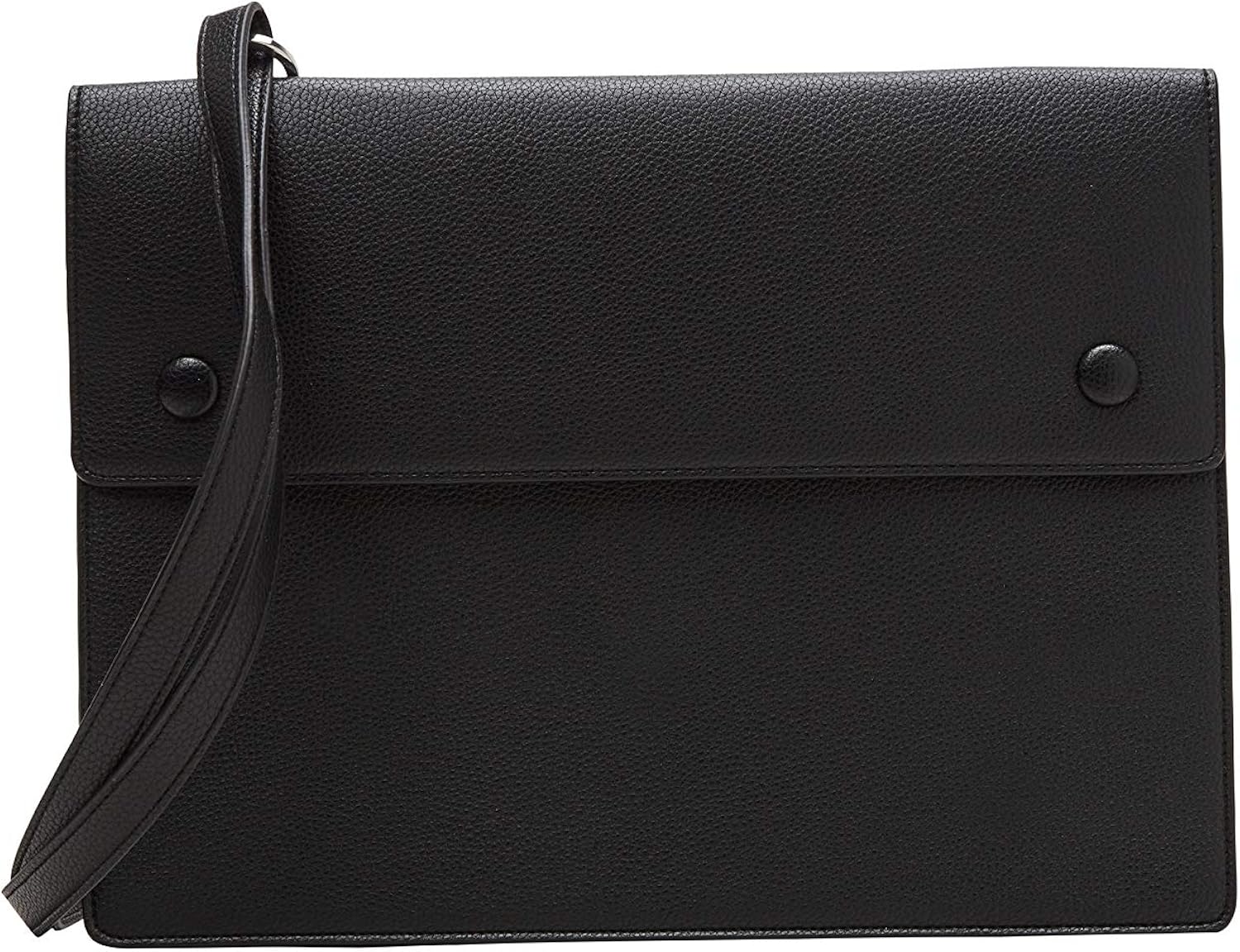 s.Oliver Women's 201.10.102.30.300.2061168 City Bag, grau/Schwarz, L x B x H: 30 x 2,5 x 22 cm, Grau / Schwarz