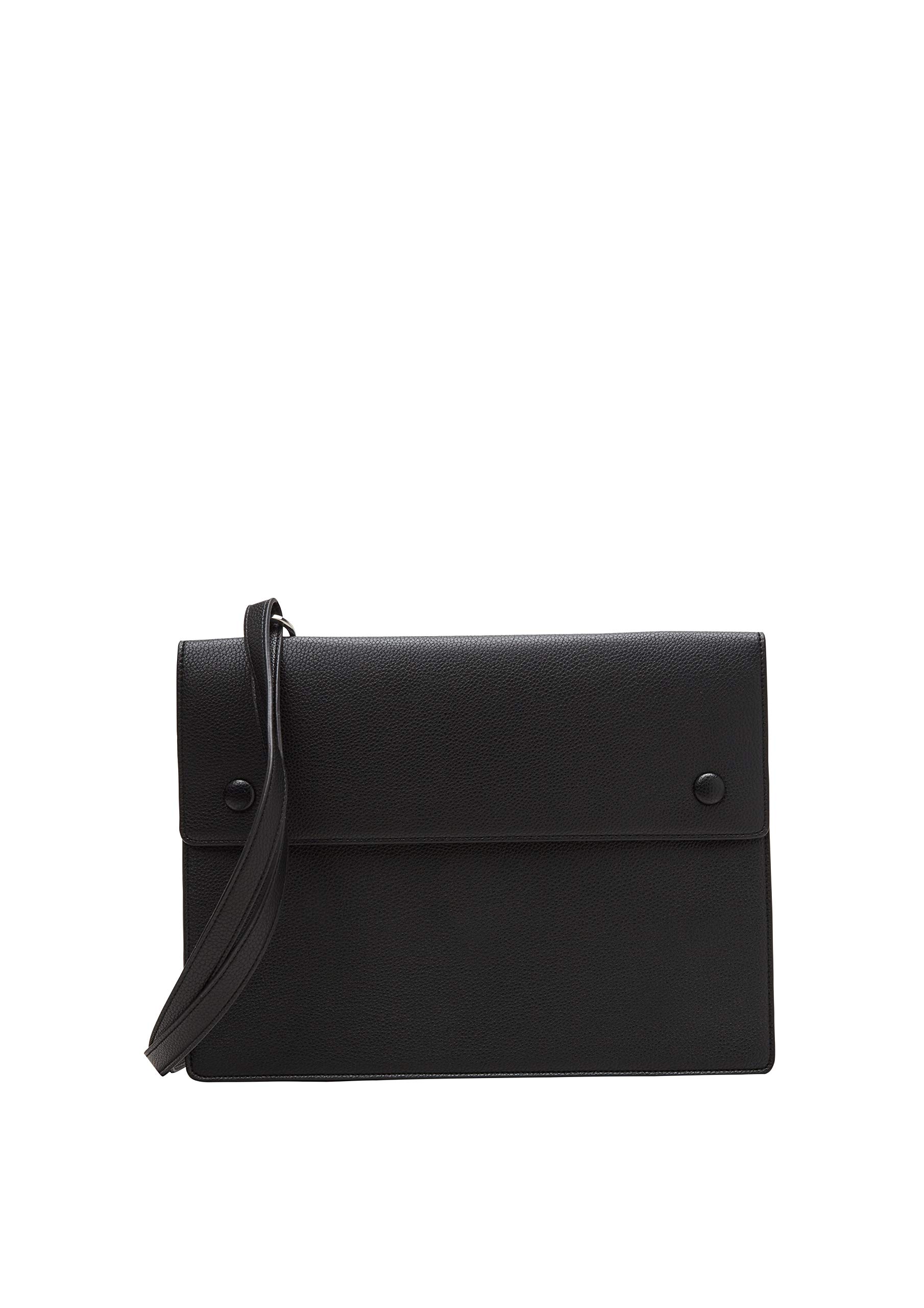 s.Oliver Women's 201.10.102.30.300.2061168 City Bag, grau/Schwarz, L x B x H: 30 x 2,5 x 22 cm