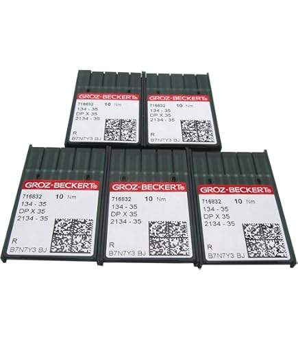 Amazon.com: 10 Pk Groz-Beckert 134-35 S (NCR) Leather Point Adler