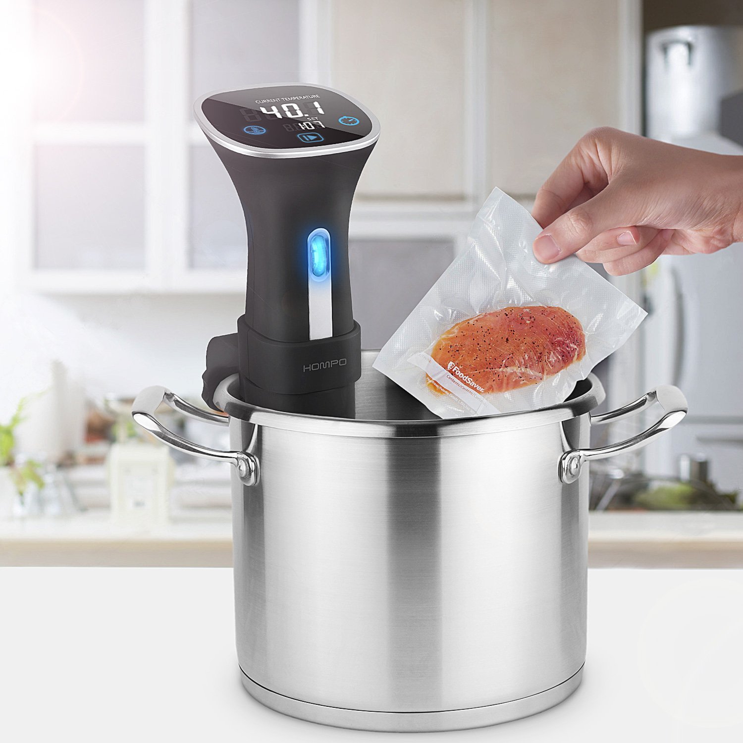 Sous Vide Cooker HOMPO Immersion Circulator Joule Precise Cooking
