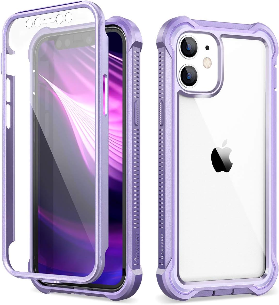 Dexnor Clear Case Compatible with iPhone 12 Mini Case with