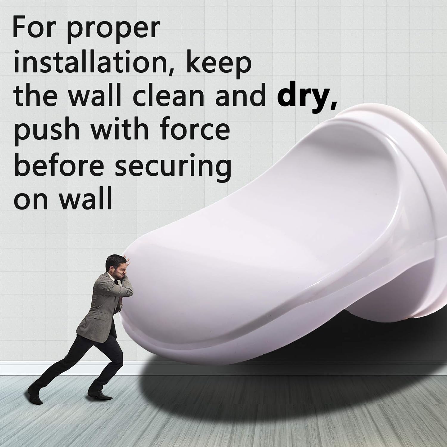 Shower Foot Rest for Shaving Legs, No Drilling is Needed Non-Slip Bathroom Pedal with Powerful Suction Cup Shower Shaving Leg Aid. Suitable for Women & Back Pain Sufferers: Health & Personal Care