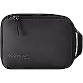 Eagle Creek Pack-It Isolate Compression Cube - Lightweight Compression Cube for Optimizing Luggage Space - Easy-Grab Zipper - Convenient Top Handle - Recycled Materials - Small - Black