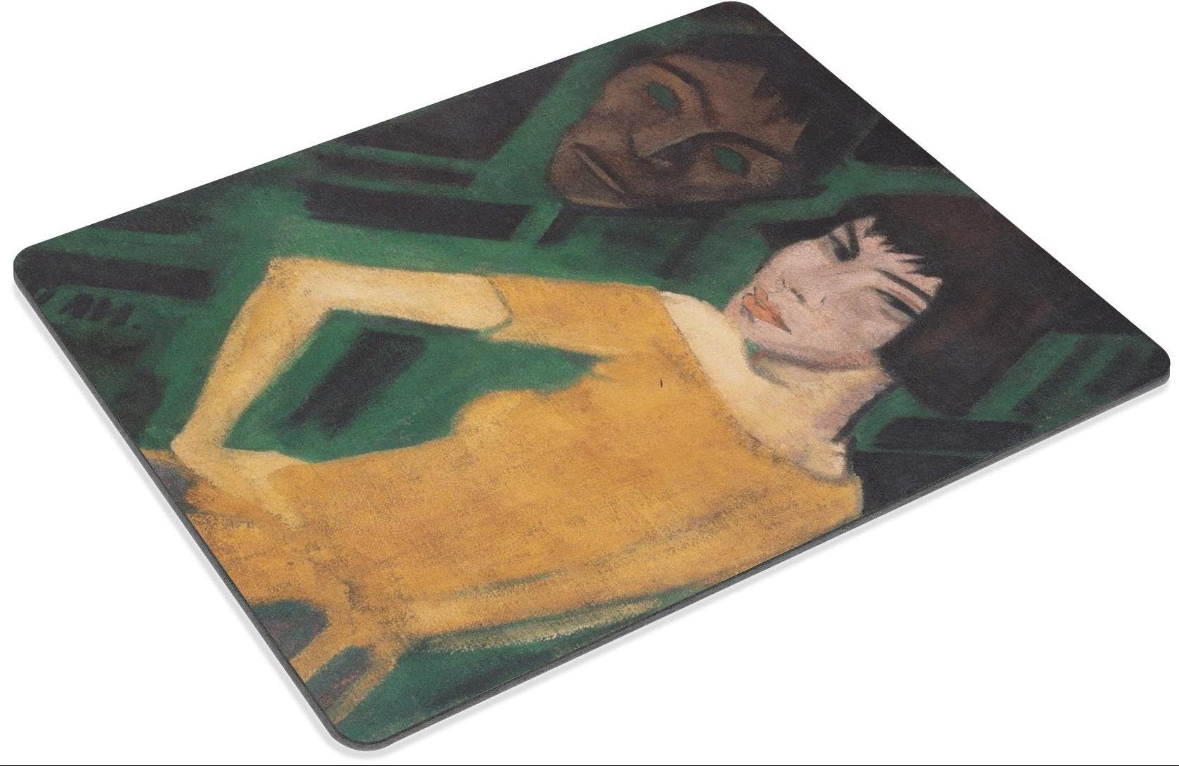 MSD Mouse Pad Otto Mueller Marischka Mit Maske 1919 Customized Desktop Laptop Gaming Mousepads