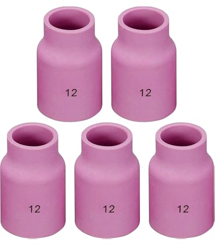 RIVERWELD TIG Gas Lens Alumina Nozzle Ceramic Cups Jumbo