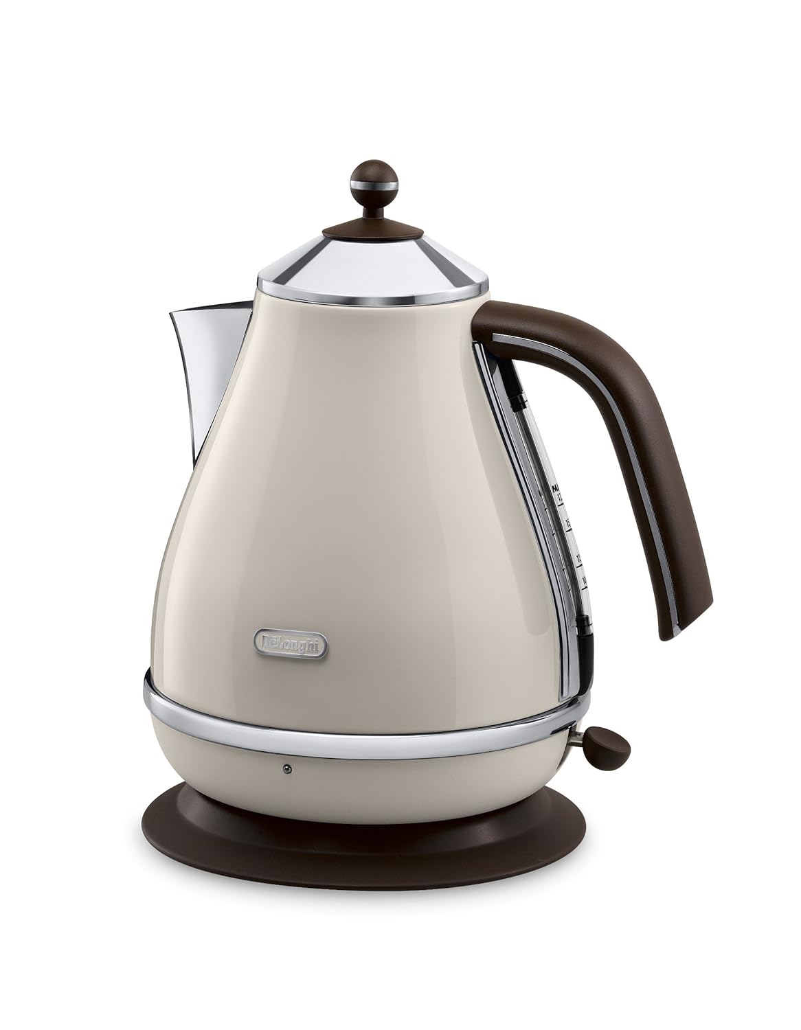 De'Longhi Stainless Steel Kettle, Electric, Quiet, Tea, Coffee 1.7