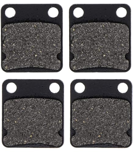 Plaquettes De Frein Semi-métalliques Pour Yamaha Grizzly 300 YFM300 2012-2013 & YFM90 2009-2013 - Avant/arrière - Compatibles 1SC-F5805-00-00 - 4