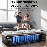 OlarHike Single Airbed with Built-in Pump 90x200x46 cm Black view 7