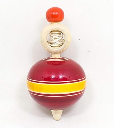 spinning top with string