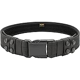 TACNEX Duty Belt 2" Nylon Utility Work Belt w/ 4 Keepers for Police Law Enforcement Corrections Security