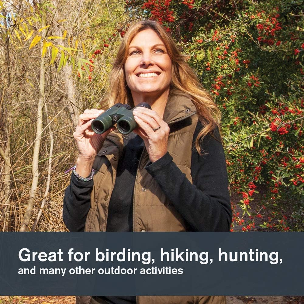 Celestron – Nature DX 8x42 Binoculars – Outdoor and Birding Binocular – Fully Multi-coated with BaK-4 Prisms – Rubber Armored – Fog & Waterproof Binoculars – Top Pick Optics : Celstron Nature Dx : Camera & Photo