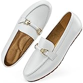 HARENCE Loafers for Women Comfortable Slip On Business Work Flats Shoes Casual Driving Moccasins Penny Loafer