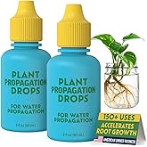 Rooting Drops for Plant Propagation | for Faster, Stronger Roots & Less Shock | Propagation Drops for Water, Soil, Moss, & More! Supports Plant Health During Repotting | for All Your Props & Cuttings