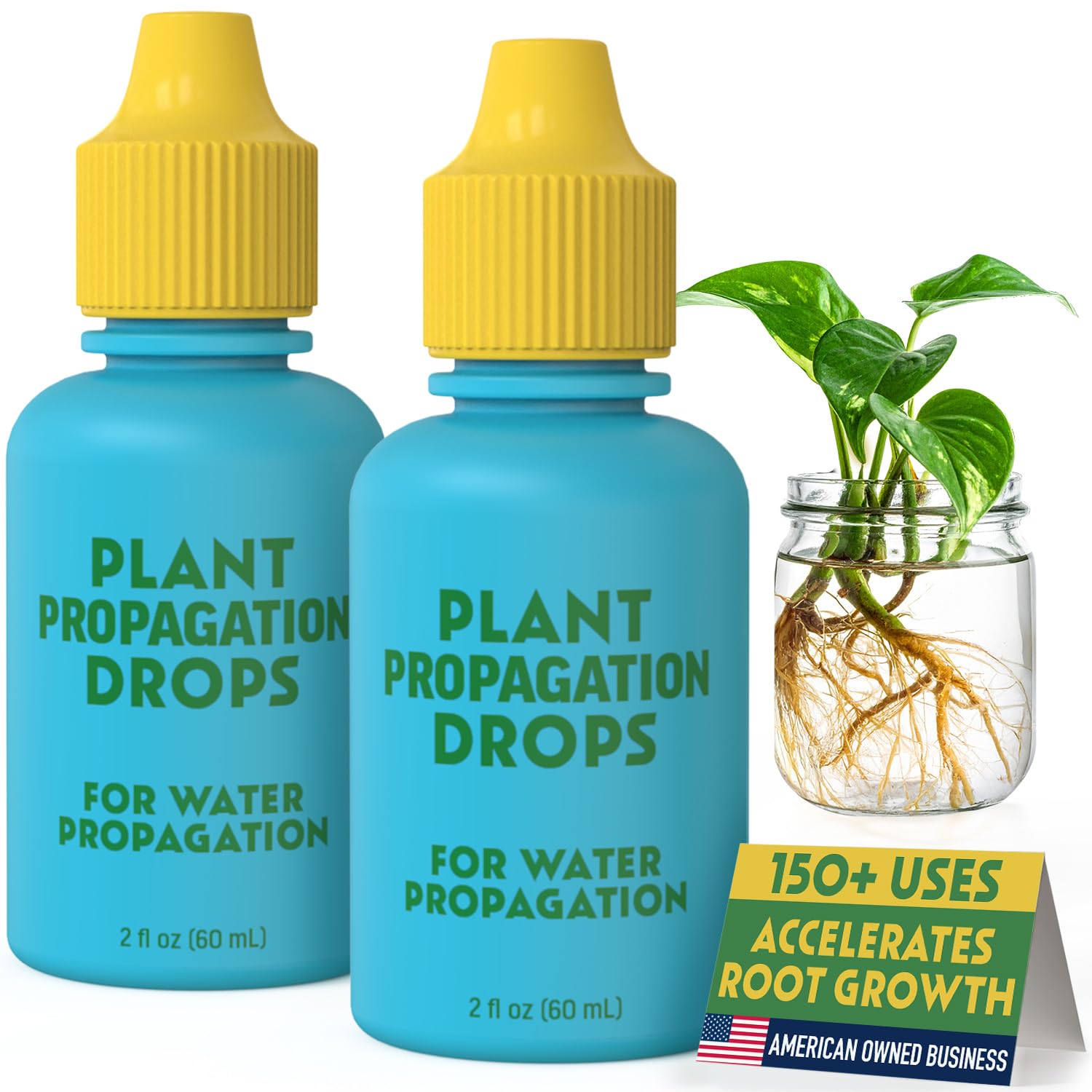 Photo 1 of **Only One** Rooting Drops for Plant Propagation | for Faster, Stronger Roots & Less Shock | Propagation Drops for Water, Soil, Moss, & More! Supports Plant Health During Repotting | for All Your Props & Cuttings