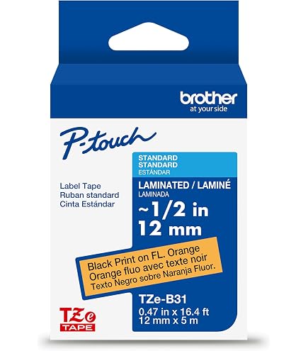 Amazon.com: Brother Genuine P-Touch TZE-B51 Tape, 1