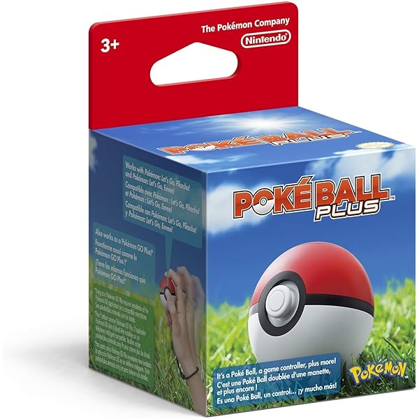Amazon.com: Pokémon Let's Go! Pikachu + Poké Ball Plus Set