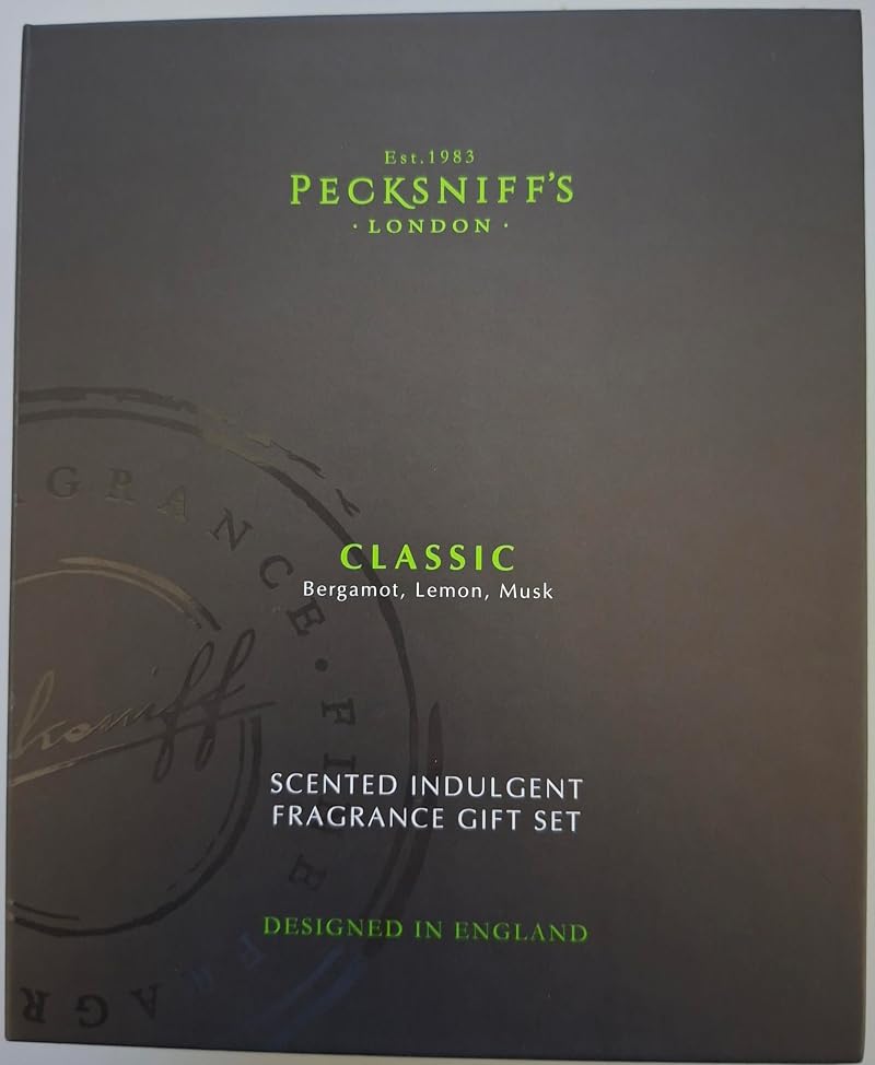 Pecksniff's Mens Classic 100ml Eau de Toilette EDT Fresh Fougere Fragrance