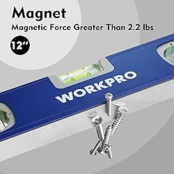 WORKPRO 3-Piece Spirit Level Set