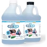 TotalBoat Artist Epoxy Resin - 2 Gallon Kit for Resin Art and Crafting | Clear, High-Gloss Epoxy Resin &amp; Hardener Kit; UV Resistant; Ideal for Resin Casting, DIY Crafts, Jewelry, Tumbers &amp; Art