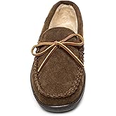 Minnetonka Men's Pile Lined Hardsole Slipper