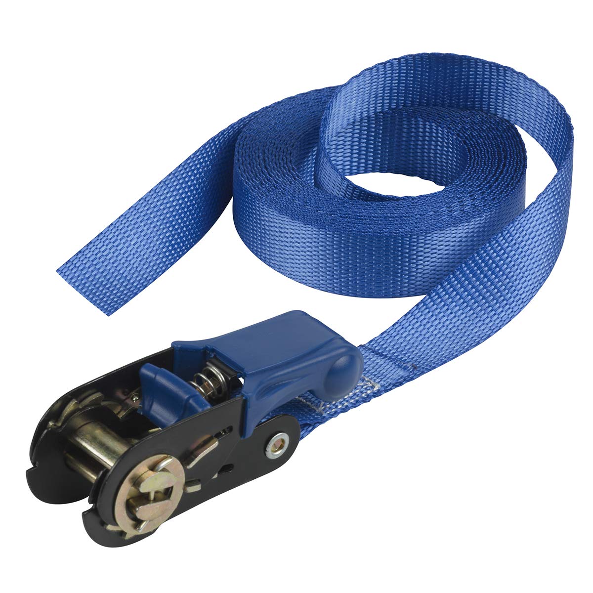 Master Lock 4365EURDAT Ratchet Strap, Blue, 5m x 25mm strap