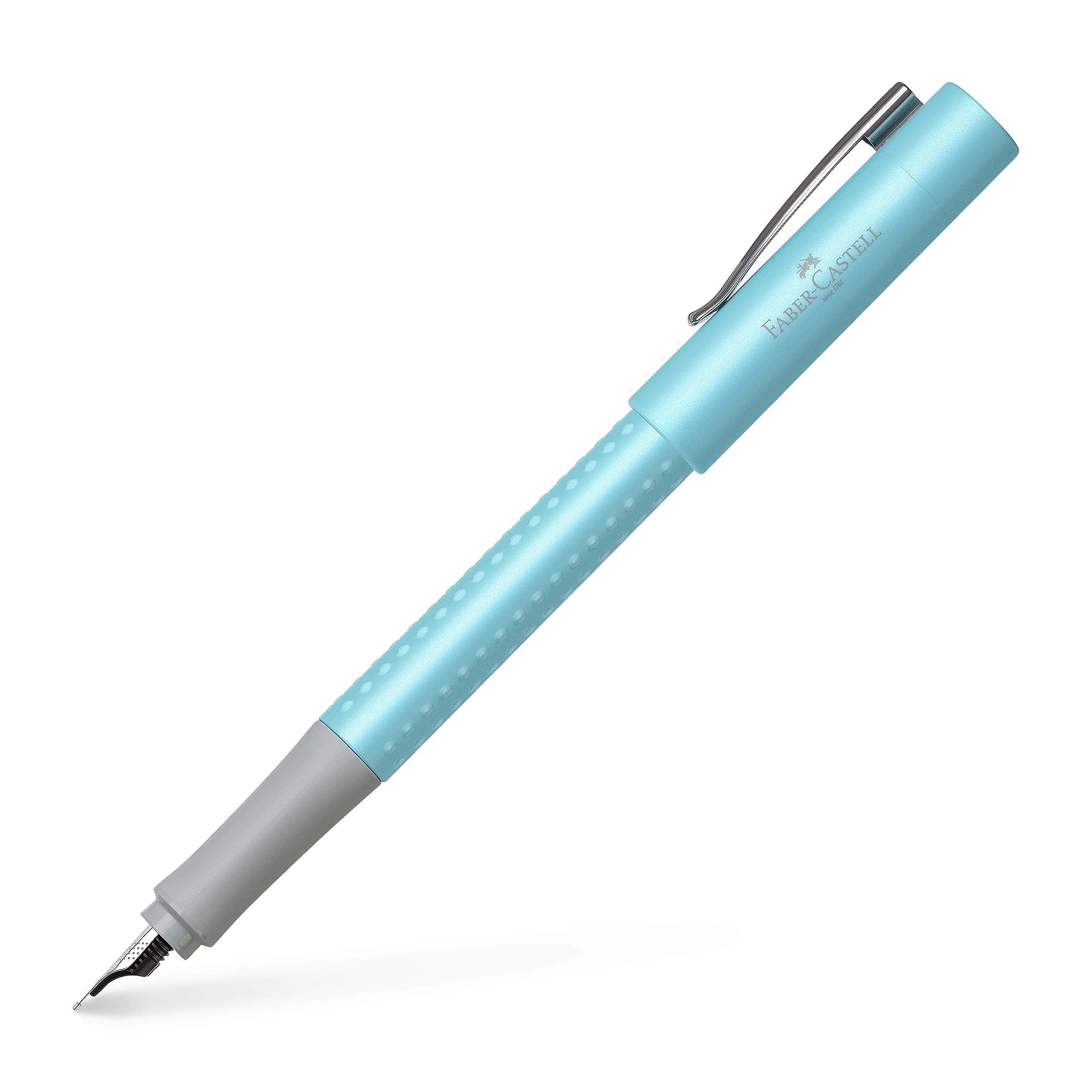 Faber-Castell Grip Pearl Edition B Fountain Pen - Turquoise