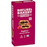Nature&rsquo;s Bakery Raspberry Fig Bars, Real Fruit, Nut Free, 12 Pack | Non-GMO, Snack bar, 1 box with 12 twin packs (12 twin packs) (1501080090)