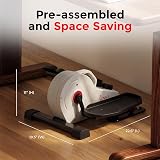 Sunny Health Magnetic Under Desk Elliptical Peddler with LCD Monitor view 6