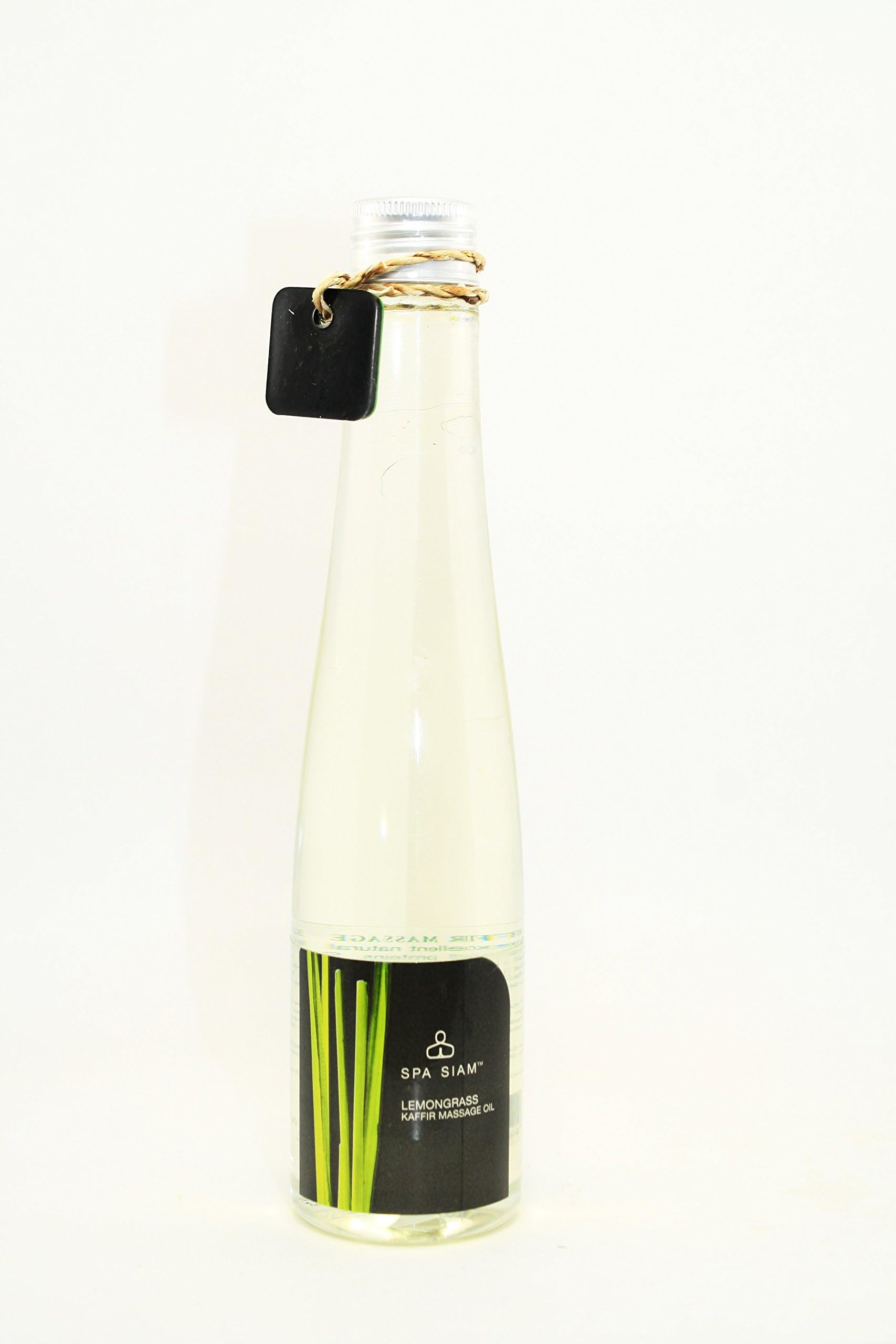 Spa Siam Lemongrass Kaffir Massage Oil Health Beauty Body Skin Care 200ml by Spa Siam