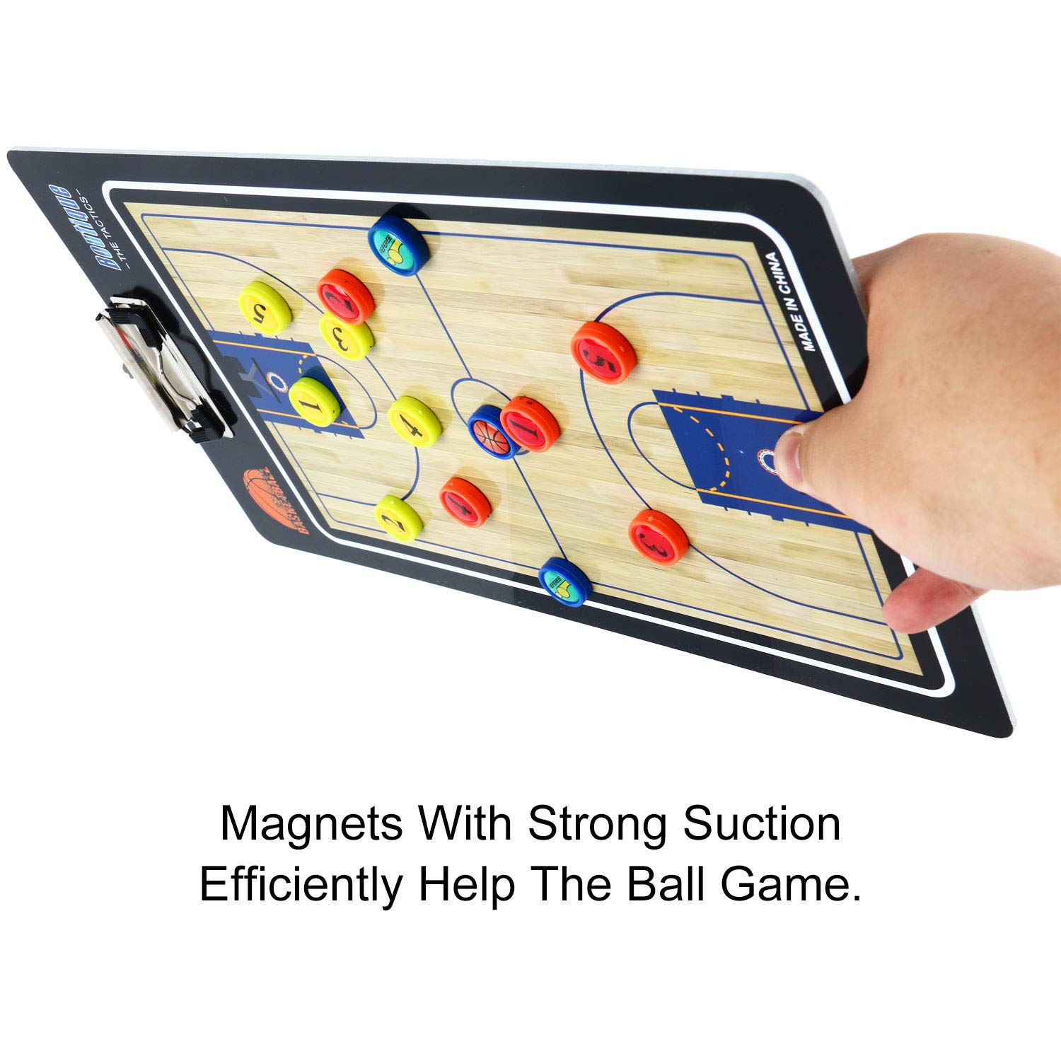 Basketball Coaching Board Dry Erase Clipboard Tactical PVC