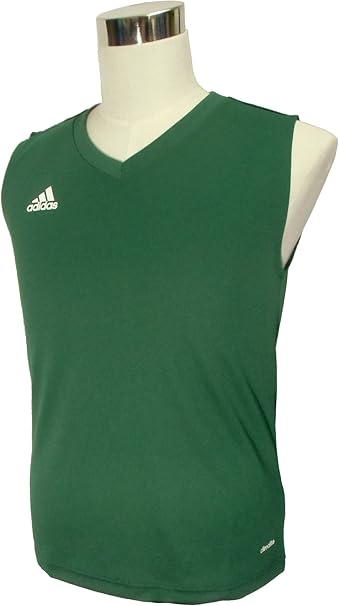 Amazon アディダス Adidas メンズ インナーシャツ スリーブレス Cl 緑 白 Xo フィットネス トレーニング シャツ 通販