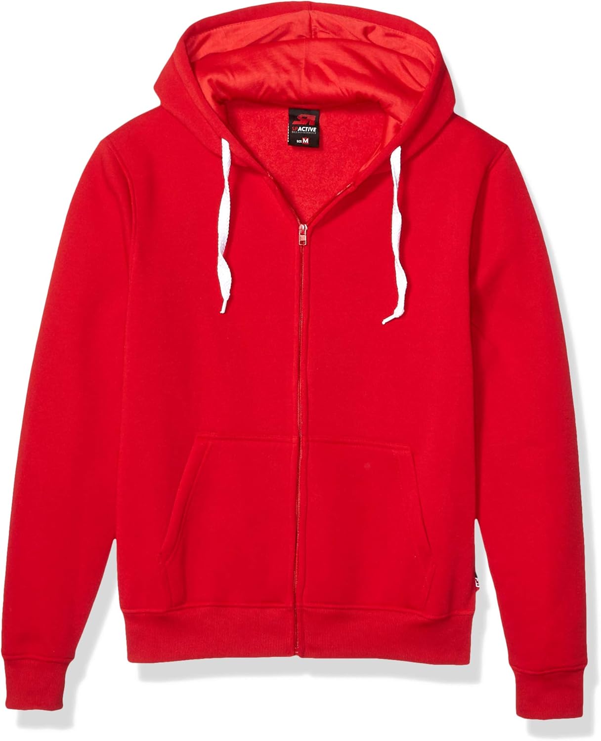 Southpole Men's Active Basic Hooded Full Zip Fleece in Premium Fabric: Clothing