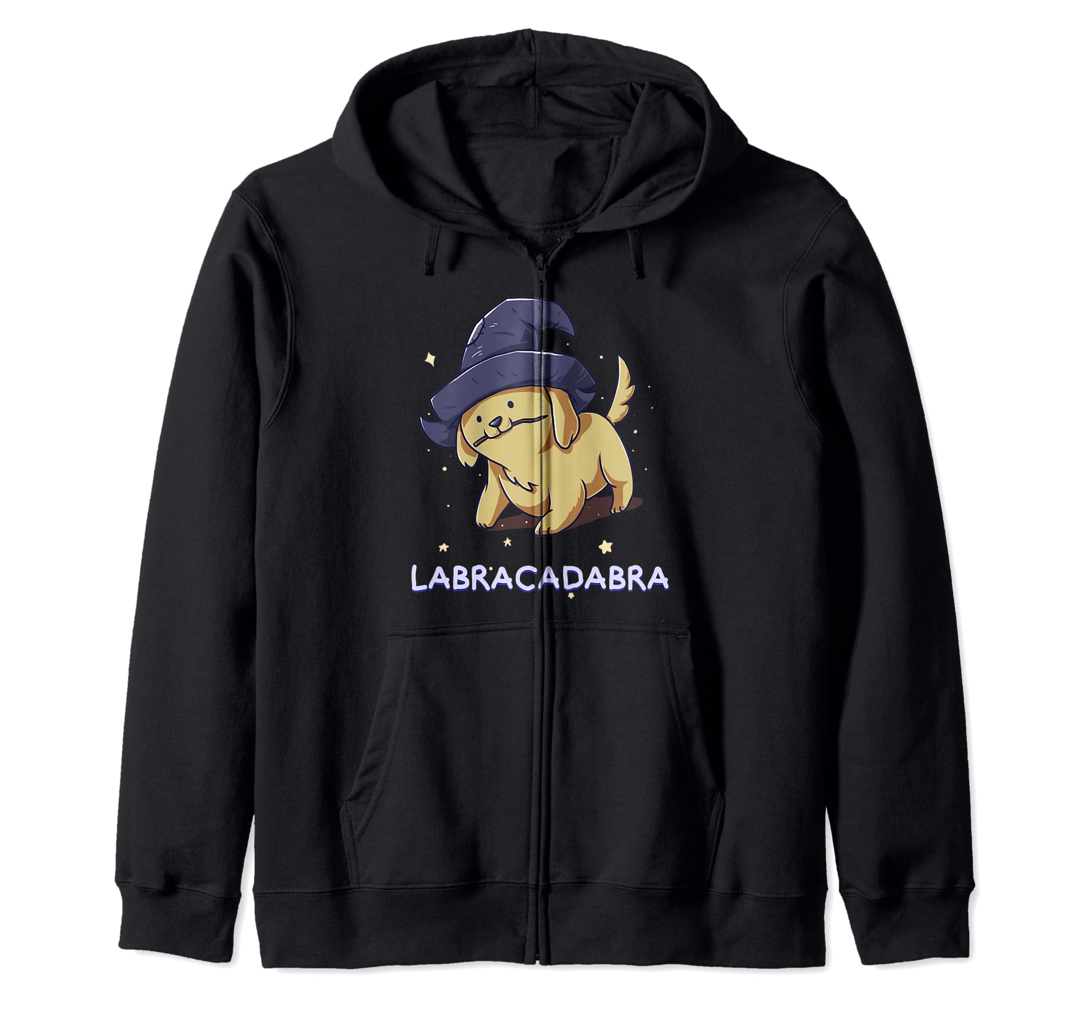 Labracadabra Labrador Retriever Dog Owner Cute Puppy Spell Zip Hoodie