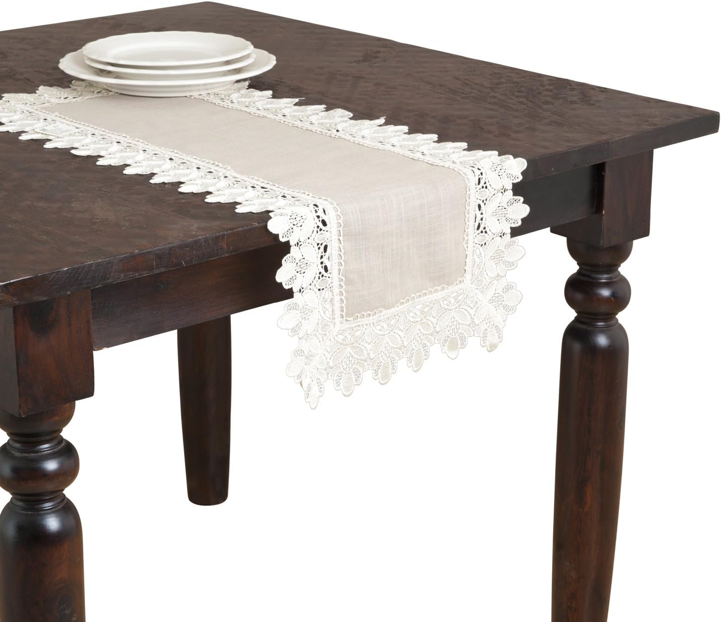 Best Woven Table Runner Taupe