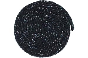 West Coast Paracord Twisted 3 Strand Natural Cotton Rope Artisan Cord – 1/4, 1/2, 5/8, 3/4 and 1 Inch Diameters – 10, 25, 50, 100 Feet