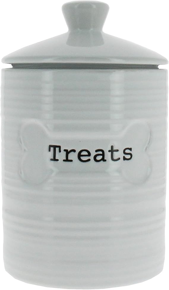 dog treat jar next
