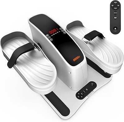 ONETWOFIT Under Desk Elliptical Machine with Remote & 12 Speeds