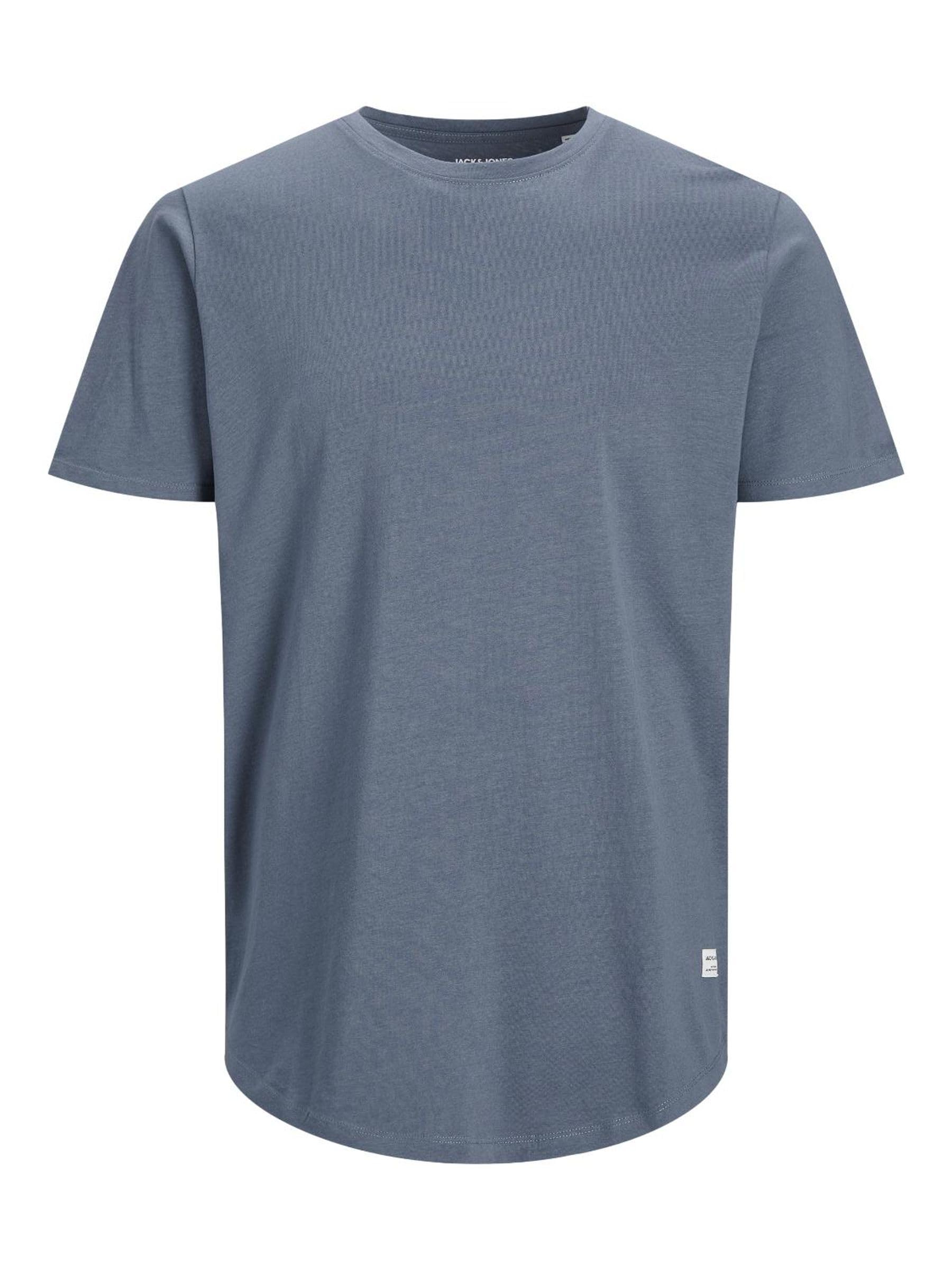 JACK & JONES Male T-Shirt Einfarbig T-Shirt 9