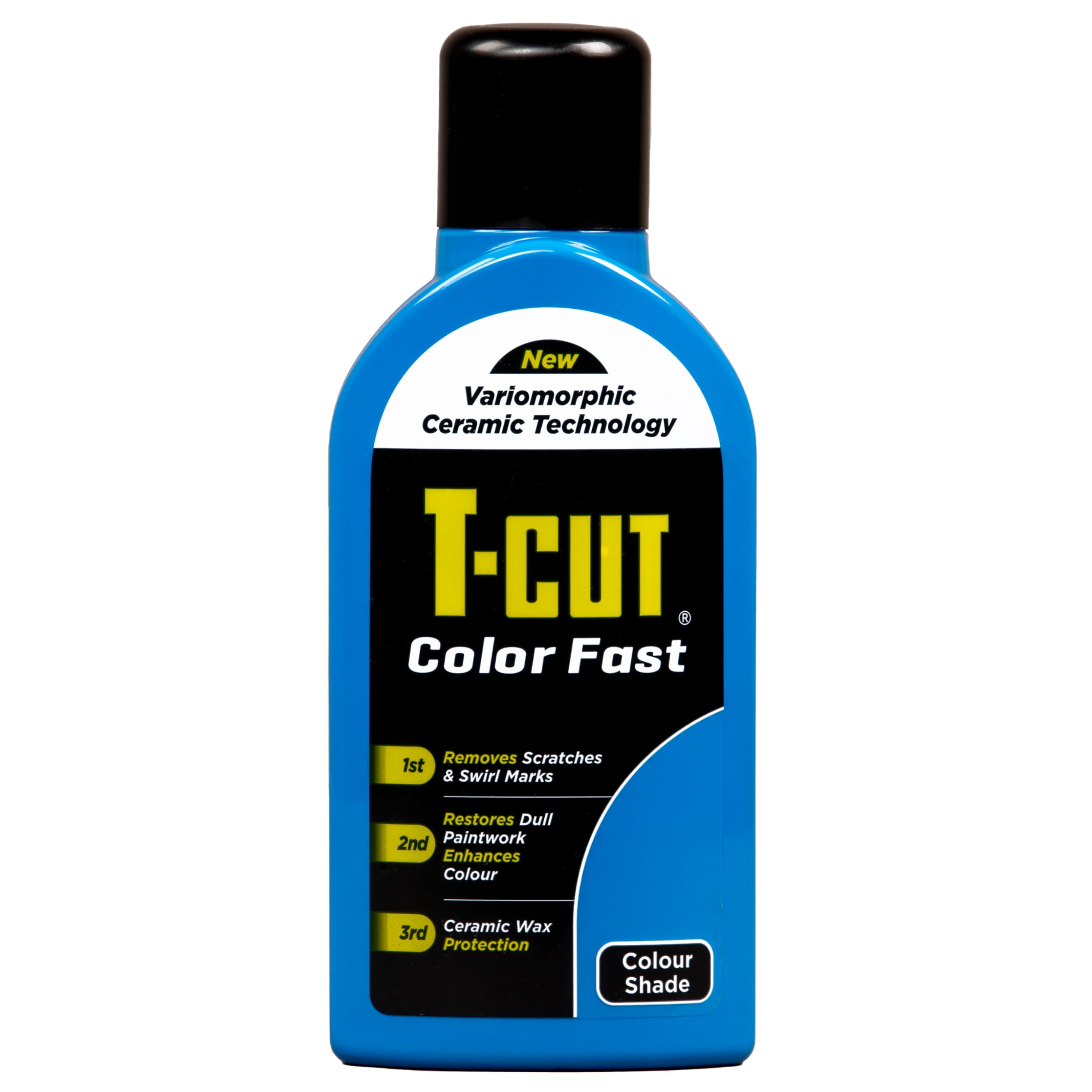 T-Cut Colour Fast 3-in-1 Paintwork Renovator, Mid Blue, 500ml